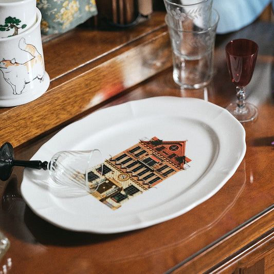 Thibaud Herem Objet - Oval Platter (Village)