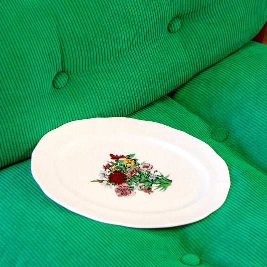 Thibaud Herem Objet - Oval Platter (Bouquet)