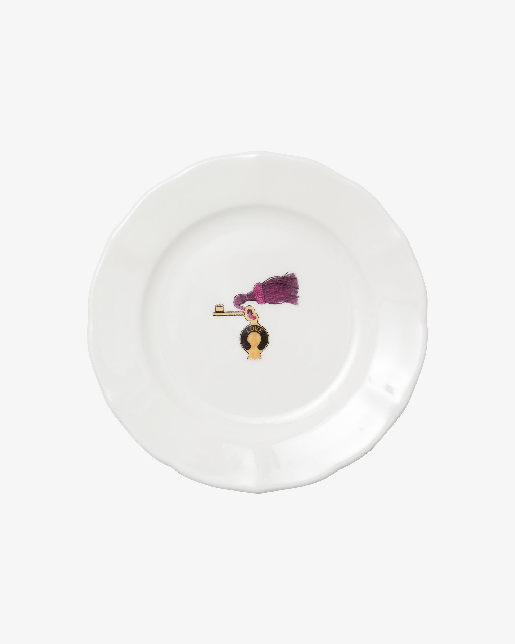 Thibaud Herem Objet - 6" Plate (Red Key) transparent background image