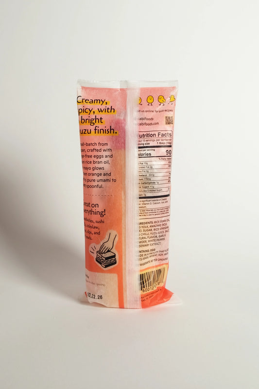 Japanese Spicy Mayo - Golden Egg Yolks, Yuzu Kick, 7.5 Fl oz