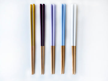Linen White - Bamboo Chopsticks - 9 Colors