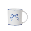 Ribbon Blue - Mug and Plate Set (Basic) cup transparent background image