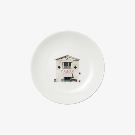 Thibaud Herem Objet - 5" Plate (Old Tobacco Shop) transparent background image