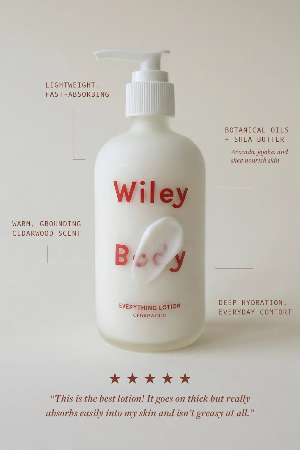 Lotion and Lotion Descriptions