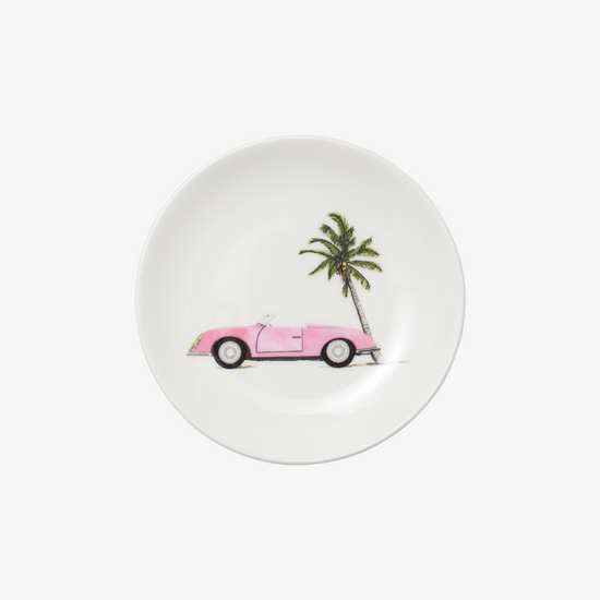 Thibaud Herem Objet - 5" Plate (Pink Summer Car) transparent background image