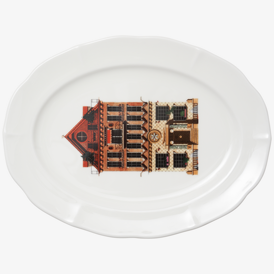 Thibaud Herem Objet - Oval Platter (Villa le Lezard) transparent background image