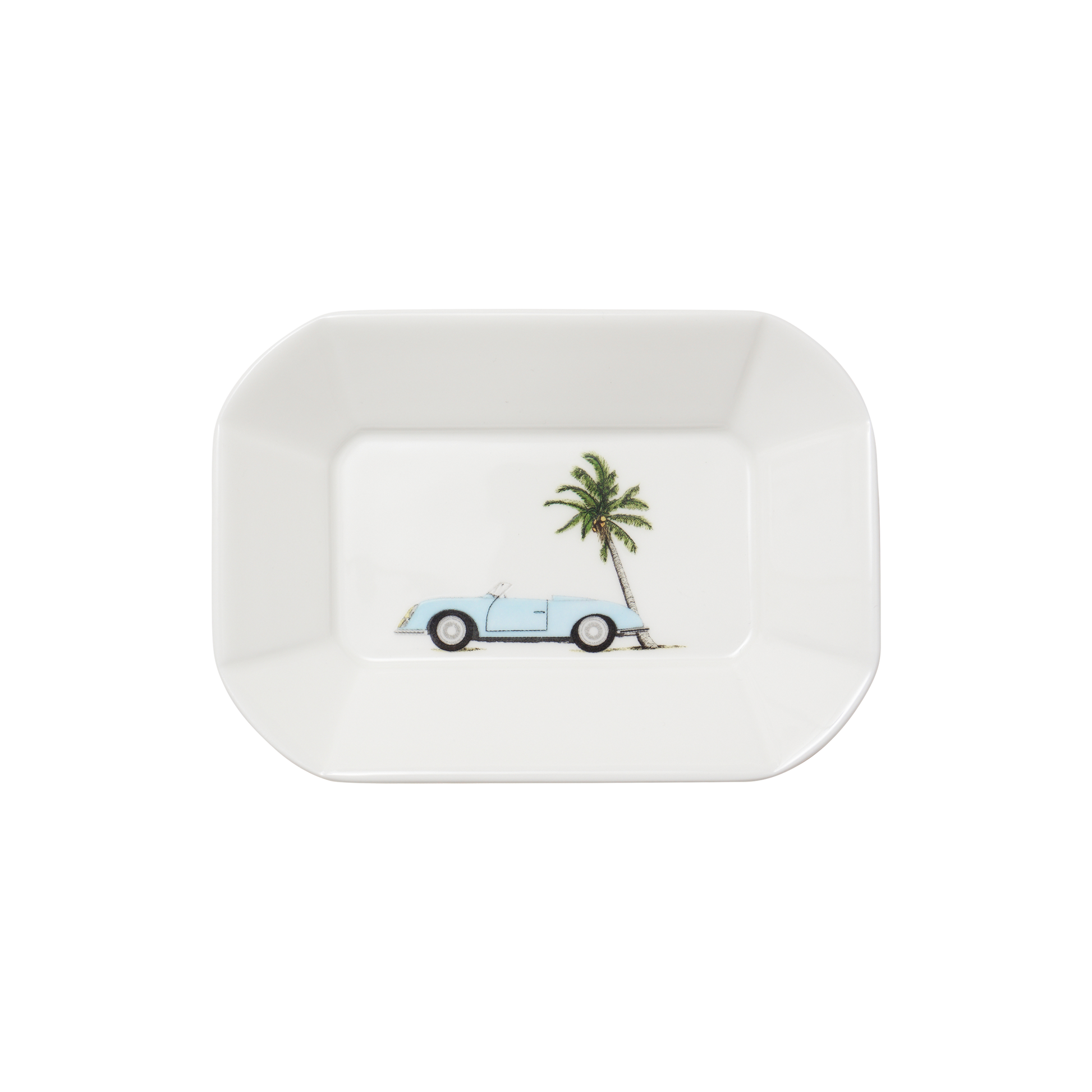 Thibaud Herem Objet - Rectangular Plate (Blue Summer Car) transparent background image