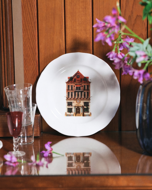 Thibaud Herem Objet - 8" Plate (Village)