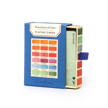 Single Playing Card Deck - Nomenclature of Colours