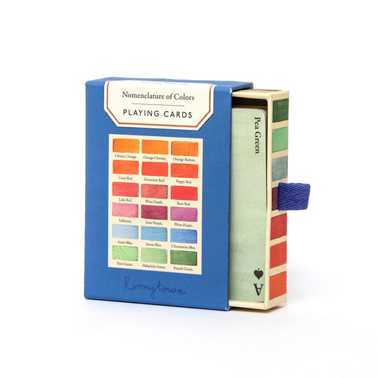 Single Playing Card Deck - Nomenclature of Colours