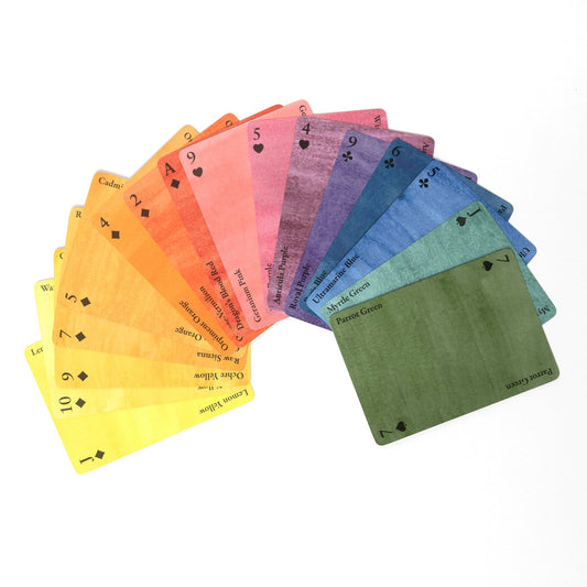 Single Playing Card Deck - Nomenclature of Colours