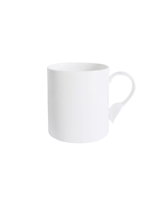 Cutlery - Oval Mug with White Handle