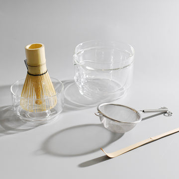 Matcha Tea Gift Set Clear