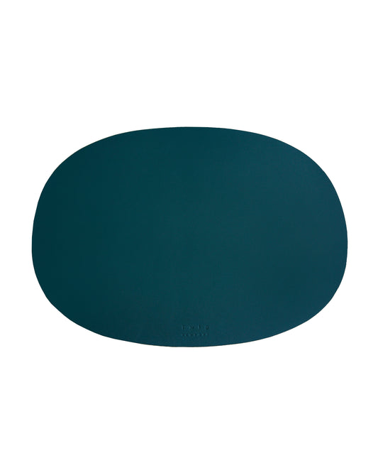 Deco - Set of 2, Oval Placemats - Green