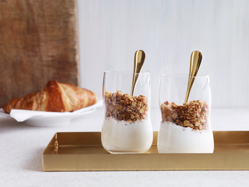 Organically Curved Glass Tumblers Set