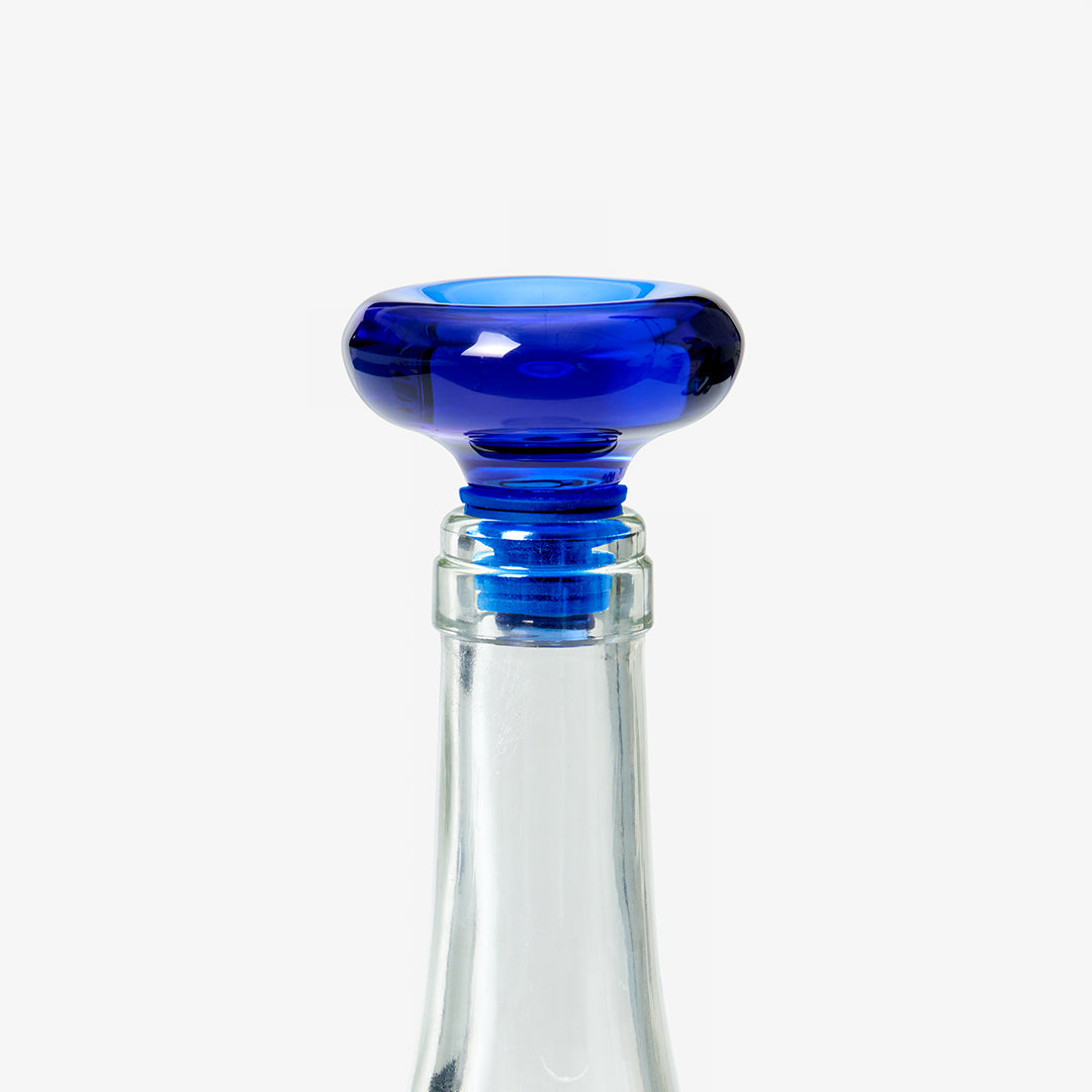 Hobknob Bottle Stoppers - Blue