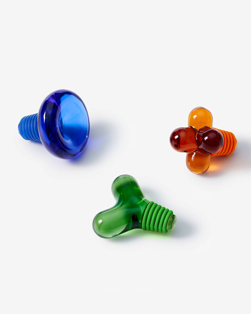 Hobknob Bottle Stoppers white background image