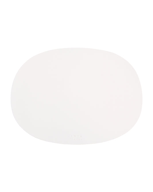 Deco - Set of 2, Oval Placemats - Ivory