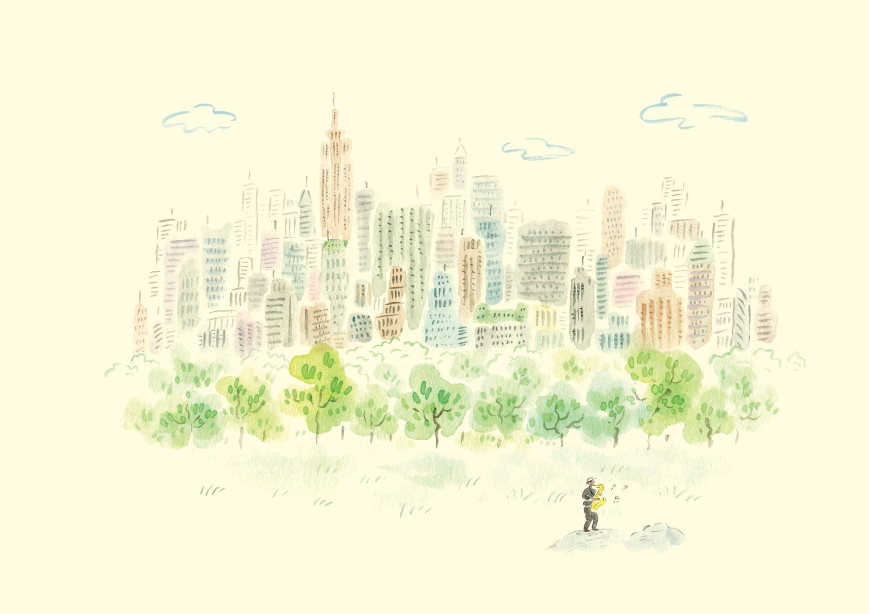 L'apres-Midi Travel Journal 128p. New York Inside Photo