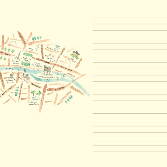 L'apres-Midi Travel Journal 128p. France Paris Collection Inside Photo