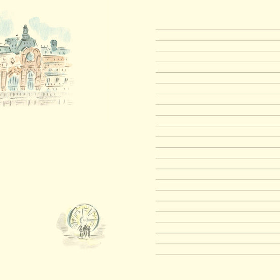 L'apres-Midi Travel Journal 128p. France Paris Collection Inside Photo