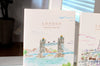 L'apres-Midi Travel Journal 128p. London Tower Bridge Lifestyle Photo