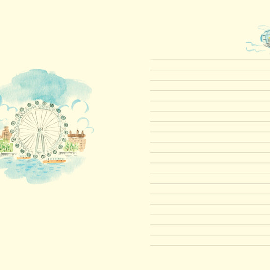 L'apres-Midi Travel Journal 128p. London Inside Photo