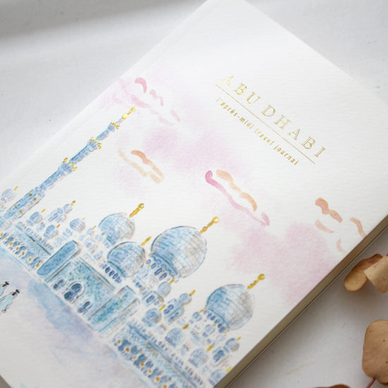 L'apres-Midi Travel Journal 128p. Arab Emirates Abu Dhabi Grand Mosque Lifestyle Photo