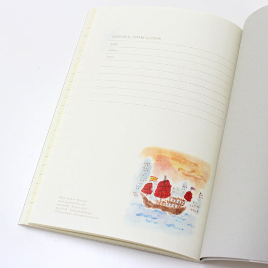 Travel Journal Hong Kong Inside Photo