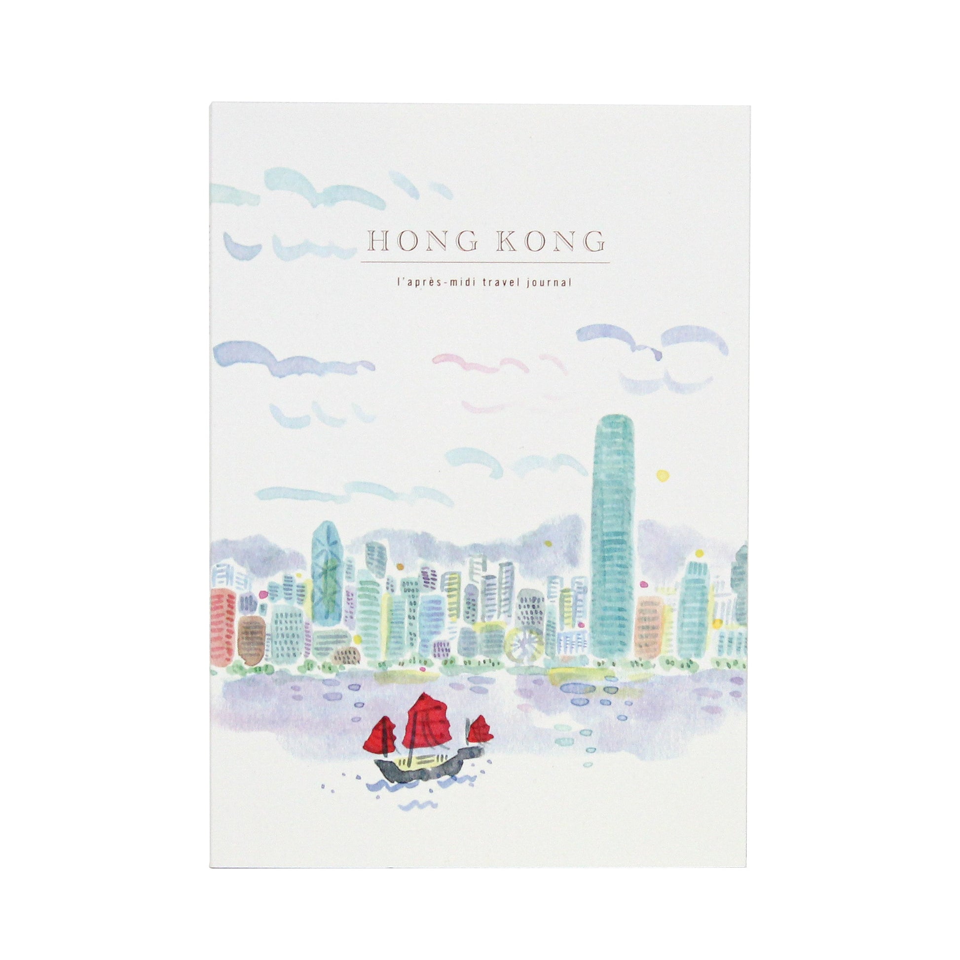 Travel Journal Hong Kong HK Harbor Cover Photo
