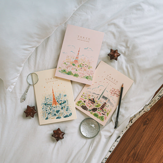Travel Journal - 128 p. - Tokyo