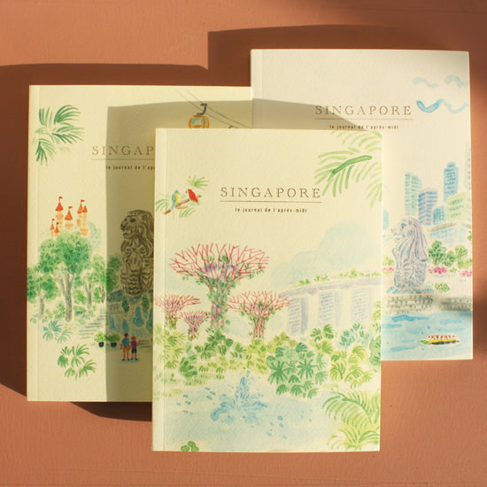 L'apres-Midi Travel Journal 128 p. Singapore Collection Photo