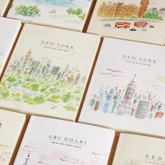 L'apres-Midi Travel Journal 128p. New York Collection Photo