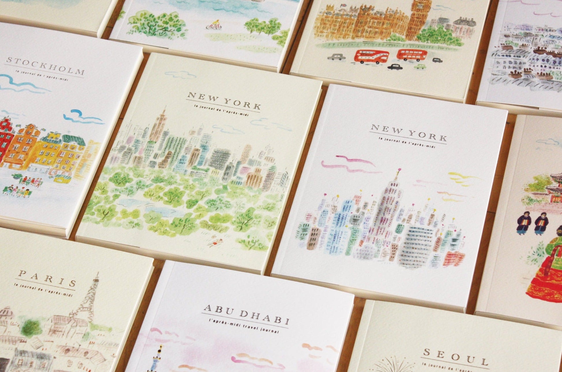 L'apres-Midi Travel Journal 128p. New York Collection Photo