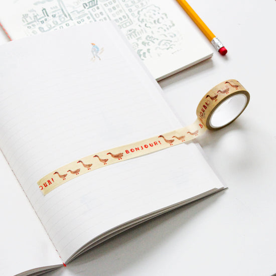 L'apres-Midi Masking Tape 0.6 in. Bonjour Lifestyle Photo