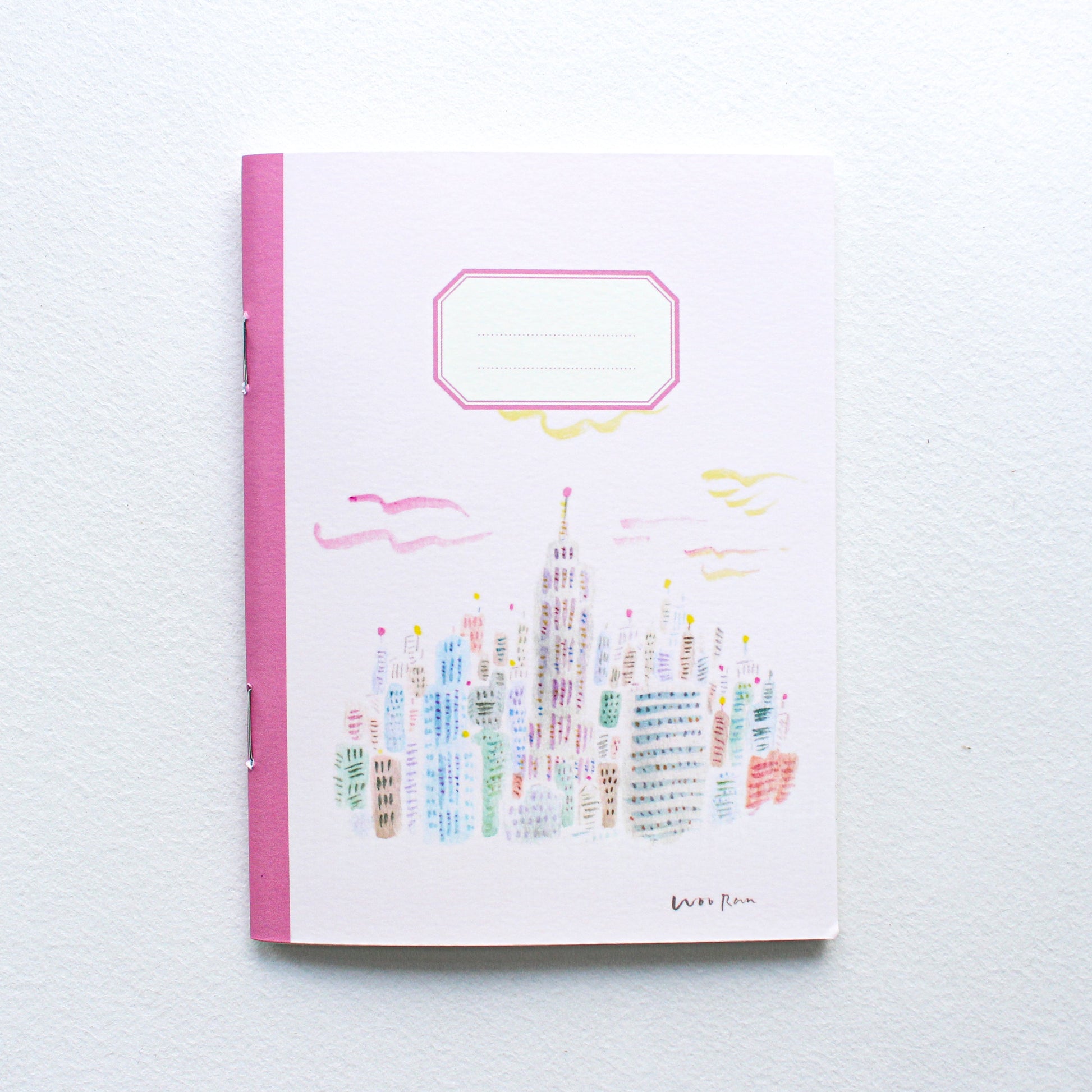 L'apres-Midi Pocket Notebook NYC Manhattan White Background Photo