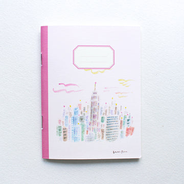 L'apres-Midi Pocket Notebook NYC Manhattan White Background Photo