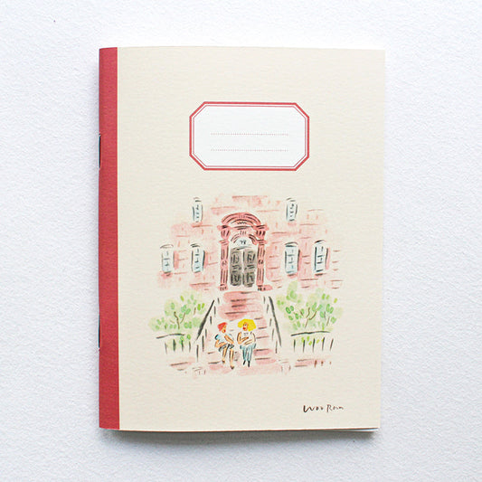 L'apres-Midi Pocket Notebook NYC Greenwich Village White Background Photo