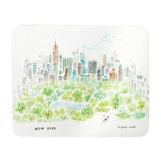 L'apres-Midi Microfiber Mouse Pad New York Central Park