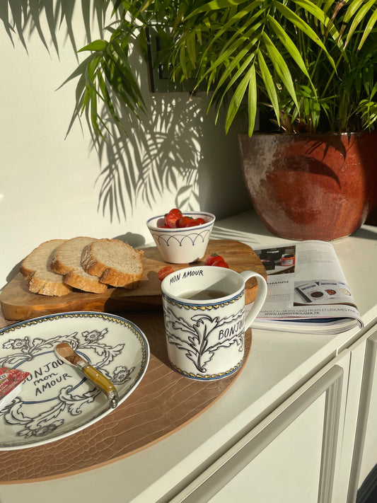 Dovi - Set of 2, Oval Placemats - Light Brown