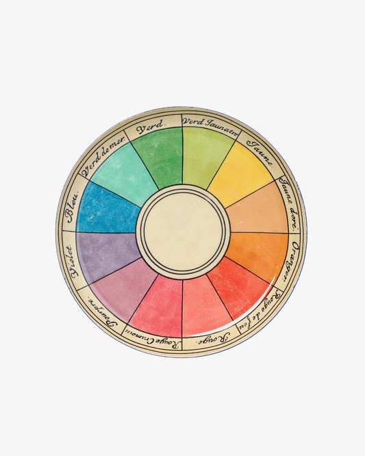 8" Medium Round Enamel Tray - Cercle Chromatique