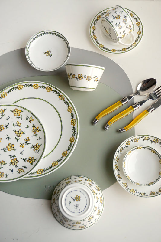 Deco - Set of 2, Oval Placemats - Mint