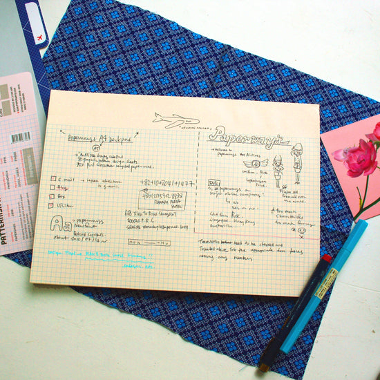 Paperways A4 Desk Notepad Bald Square Lifestyle Photo