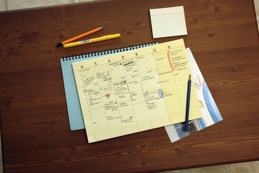 A4 Desk Notepad - Weekly