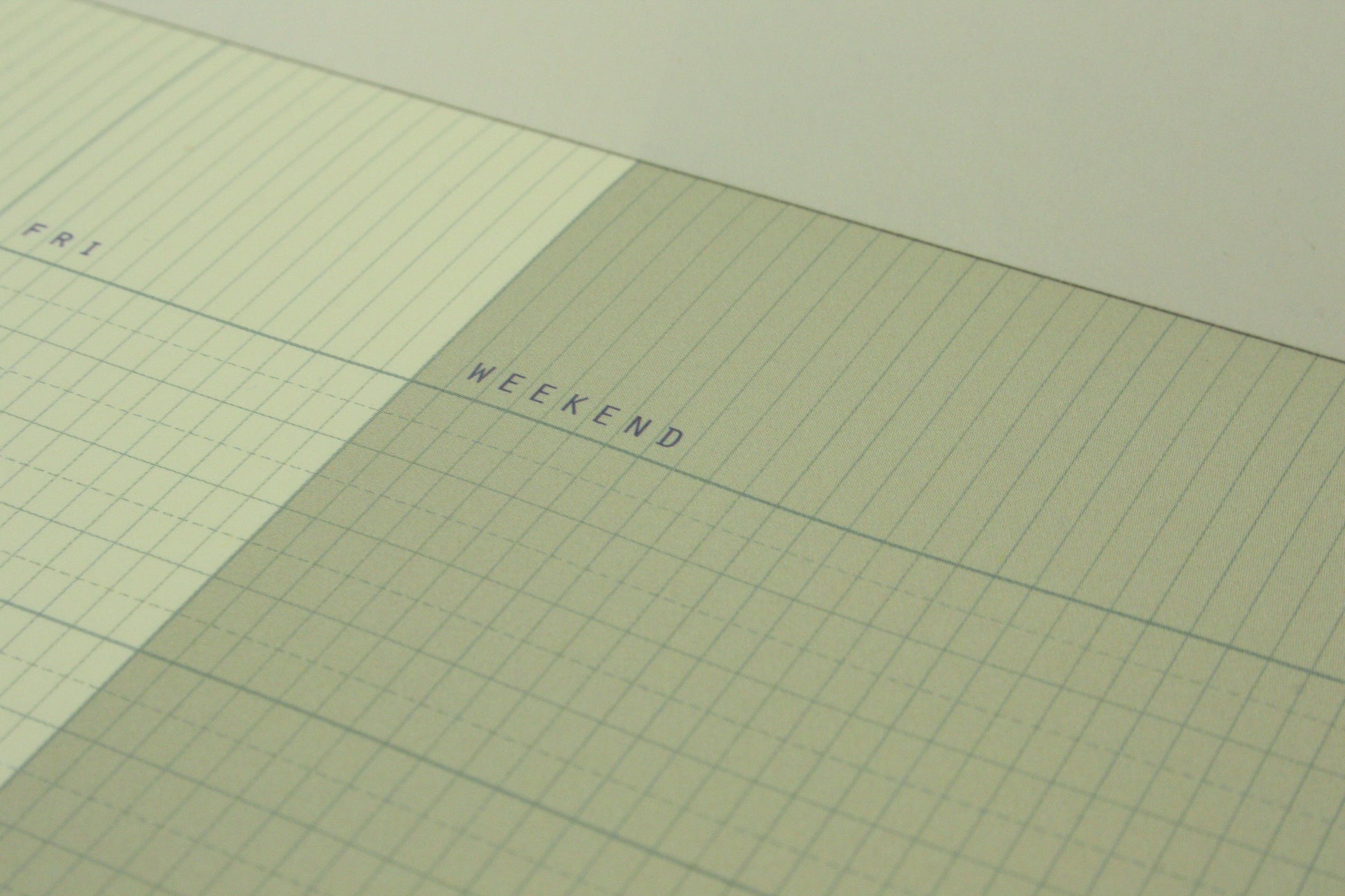 Paperways A4 Desk Notepad Organizer Monthly Collage Close Up Photo