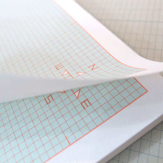 Paperways A4 Desk Notepad World Map Close Up Photo