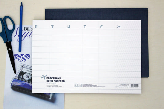 Paperways A4 Desk Notepad Organizer Slide Lifestyle Photo