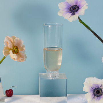 Romantic Champagne Flutes (Clear)