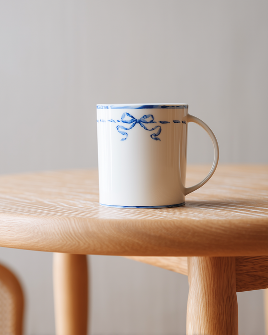 Ribbon Blue - Mug Set of 2 (Stitch)