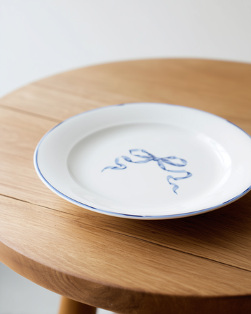 Ribbon Blue - Plate Set of 2 (Basic)